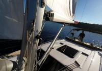 barcha a vela corde corde ponte yacht a vela elan 45 impression barca a vela